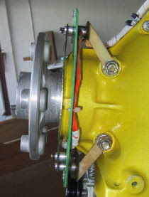 Example attachment bracket for a Lycoming narrow deck engine.